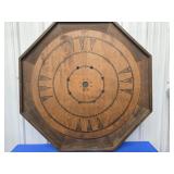 1930's Vintage Ctockinole  wood game board 29'