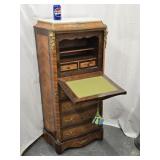 Secretaire Abattant , NarrowMarble top Fall F