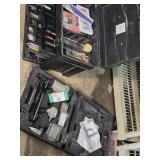 Plastic Machinist Toolbox and Porter Cable