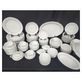 91 pcs Noritake "Graywood" China.  Service for 12