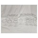 42 pcs crystal d