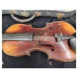 Vintage Violin made in Germany tag states "Copy
