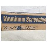 Aluminum Screening New York Wire "Charcoal" 48"