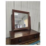 Empire Shaving Mirror circa 1840 , dovetailed