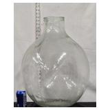 Large Old Glass Bottle , 23'h approximately 17'