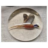 Mixed Lot - 4'  Handpainted Pheasant Glass