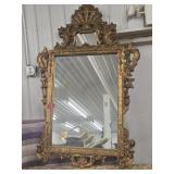 MCM Ornate Mirror,  made of resin foam core