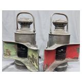 Nautical- Rare matched pair Brass & Bronze