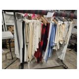Large Material Lot - Oval and Round Table Cloths,