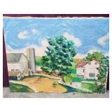 Oil on canvas signed Blackman dated 50".
