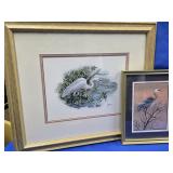 2 Framed pieces - Don Balke signed  20"ï¿½17"