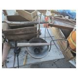 Faem primitives  - 3 boxes, Galvanized  funnel