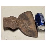 Antique Broad Axe measures 10"ï¿½9.5" as found look