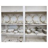 72 pcs. Occupied Japan Meito China.  12 dinner