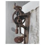 Antique post drill by Champion Blower & Forge