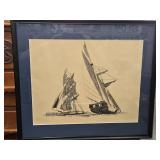 "The Federal" Baltimore , Topsail Schooners,