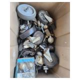 Tote with caster wheels.  Assorted sized, ages