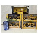 5 ERTL John Deere Construction Toys 1/50 Scale
