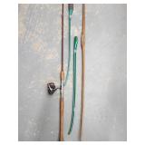 Vintage fishing rod w/ Scotchman reel #250 78" L,