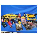 Toys trucks and cars.  As is.  Look at the photos