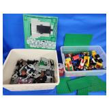 8 pounds of Lego toys.  Various ages and