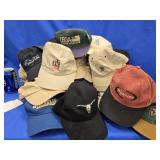 Tub of 28+  Golfer caps look at pictures for more