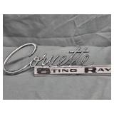 1963-1965 Corvette Sting Ray Rear Emblem with