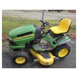 John Deere Riding Mower LA140 , needs work ,