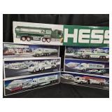 7 HESS Trucks in boxes years vary look at