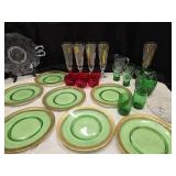 Elegant Depression and Deco Era Glassware  - 5
