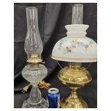2 Table Lamps - Electrified Brass  Rayo lamp with