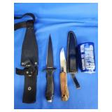 Magnum fixed blade knife by Boker and vintage
