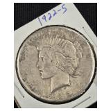 1922-S Silver Peace Dollar look at pictures for