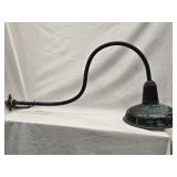 Industrial Gooseneck Barn Light ,  enameled shade