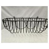 Wrought Iron Hanging flower basket measures