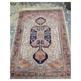 Persian  area rug Bakshaish style measures