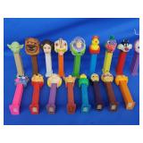 17 Pez dispenser.  Luke Skywalker,  Princess