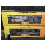 Two Rail King  Rust Steel Arch Bridges 40-1031  in