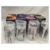 8 Star Trek  2008  Promotional Drinking Glasses