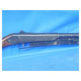 Daisy Model 25 pump action BB Rifle.  Look at the