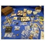 Costume Jewelry lot - Earrings , Bracelets,