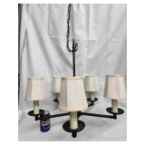 MCM 5 CandleLight chandler with dhades 22" look