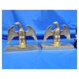 Virginia Metal Crafters pair brass Eagle vintage