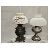 2 Lamps - Rayo and B & H Oil Lamps -