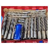 38 Industrial End Mills sizes Vary 6" , 7.5" , 8"