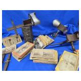 Stereoscope Lot - 2 Sterescopes good condition ,