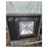 Kicker L5 Solo Baric Subwoofer. Carpeted