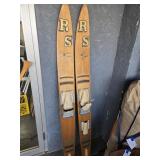 Pair Caprice Holiday Vintage Water Skis by