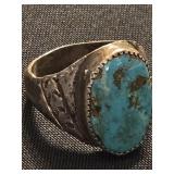 Early 20th century Native American Ring size 13.5