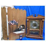 30"h  Pine Wood  Window 3 fold  block and MCM